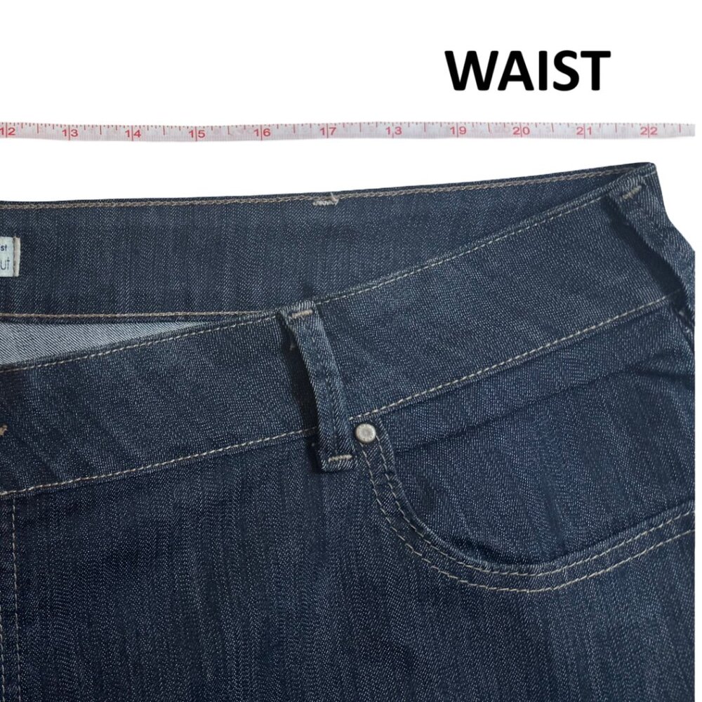 NWOT Riders by Lee No Gap Bootcut Stretch Jeans Dark Wash 24W✨50% Off Bundles 3+ - Picture 9 of 15